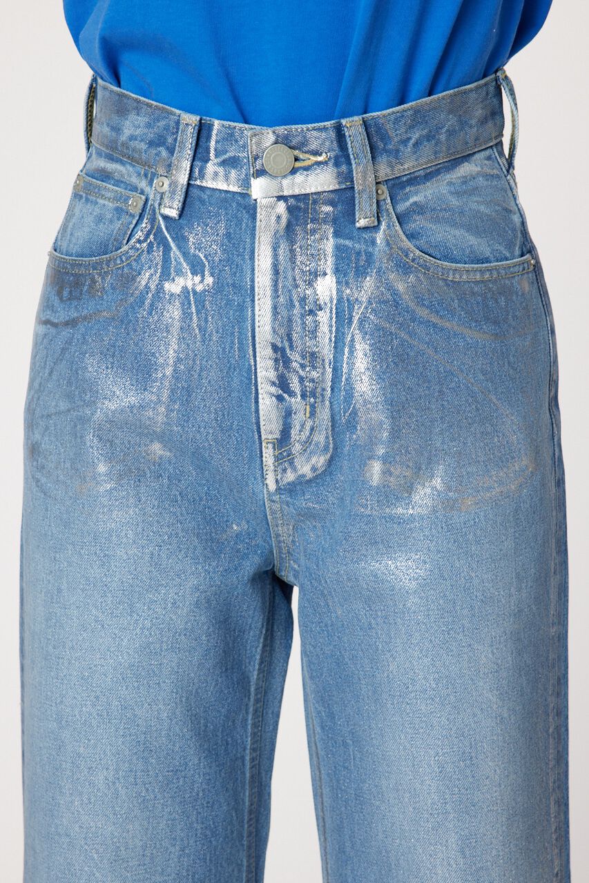 RODEO CROWNS「Metallic ストレートデニム」|デニム|