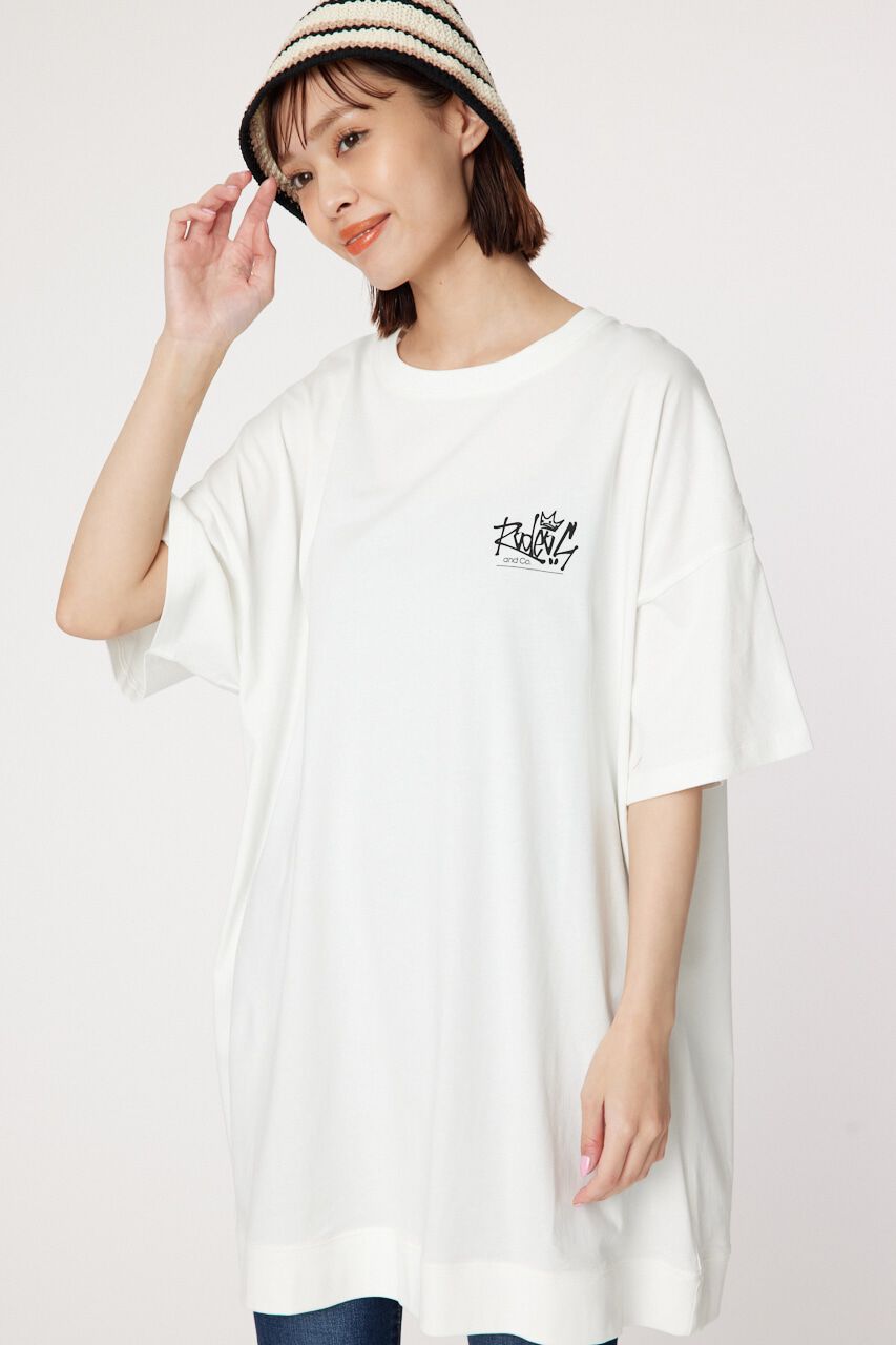 RODEO CROWNS「Sign Logo BY半袖ワンピース」|ワンピース|