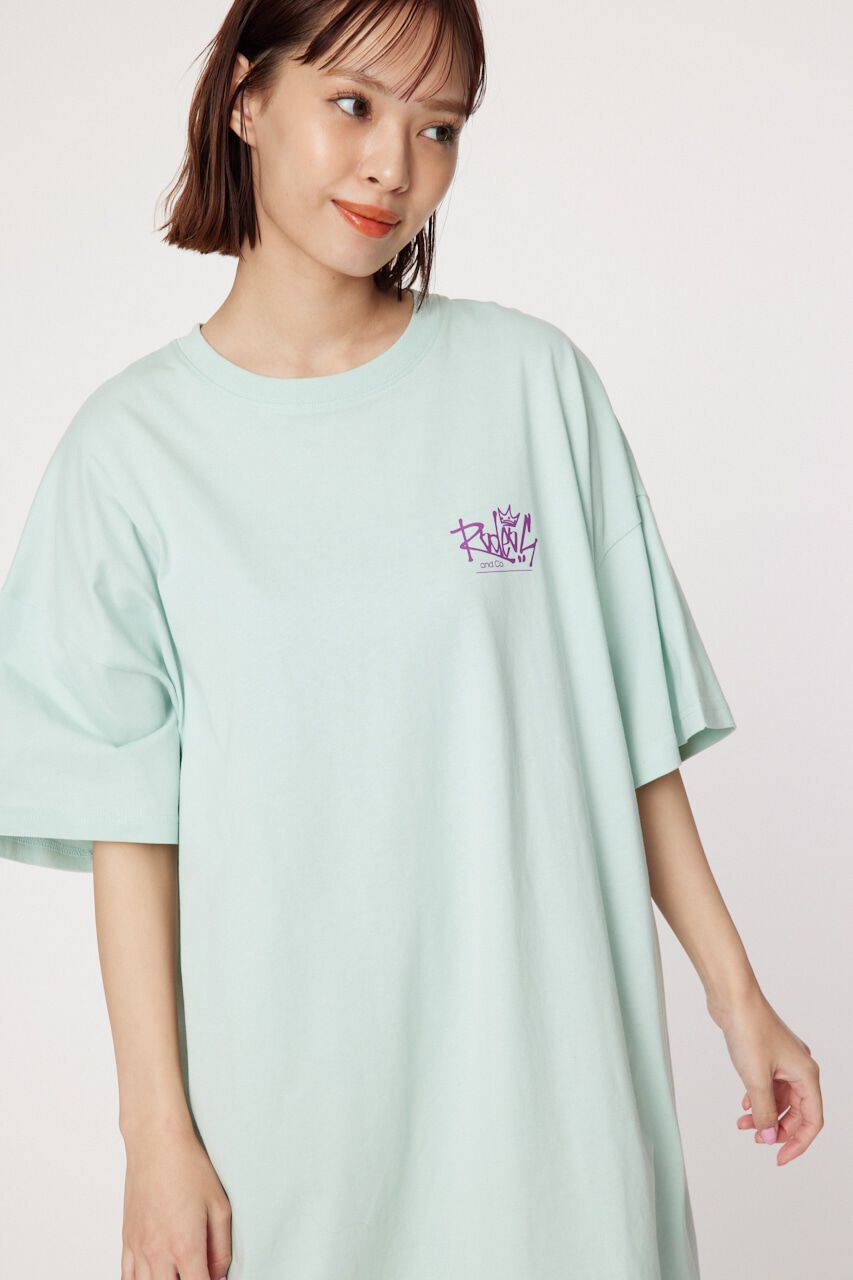 RODEO CROWNS「Sign Logo BY半袖ワンピース」|ワンピース|