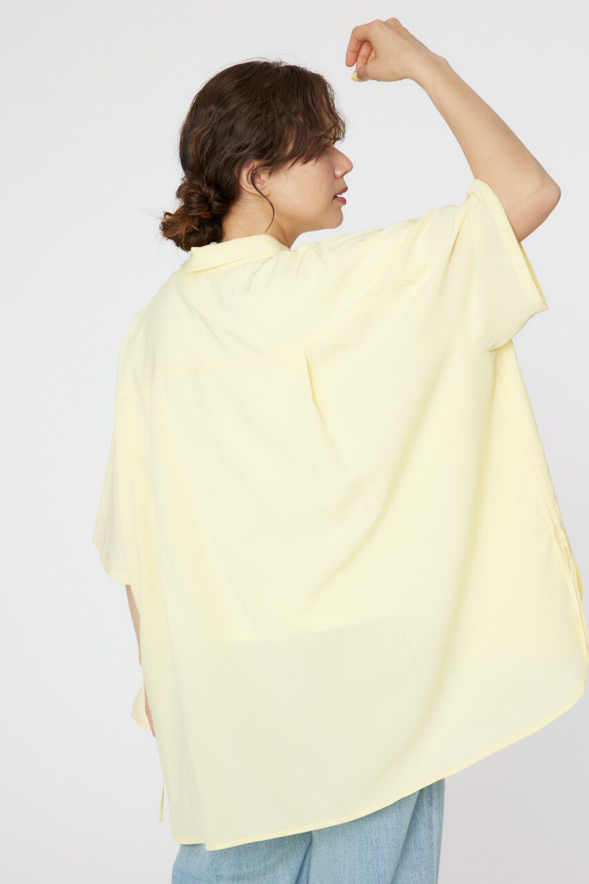 RODEO CROWNS「ハーフスリーブビッグシャツ」|シャツ・ブラウス|