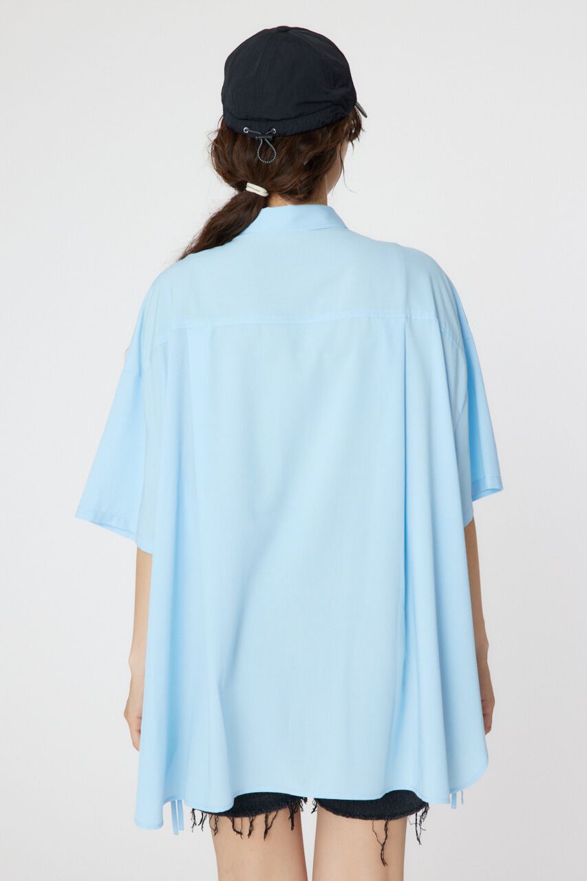 RODEO CROWNS「ハーフスリーブビッグシャツ」|シャツ・ブラウス|