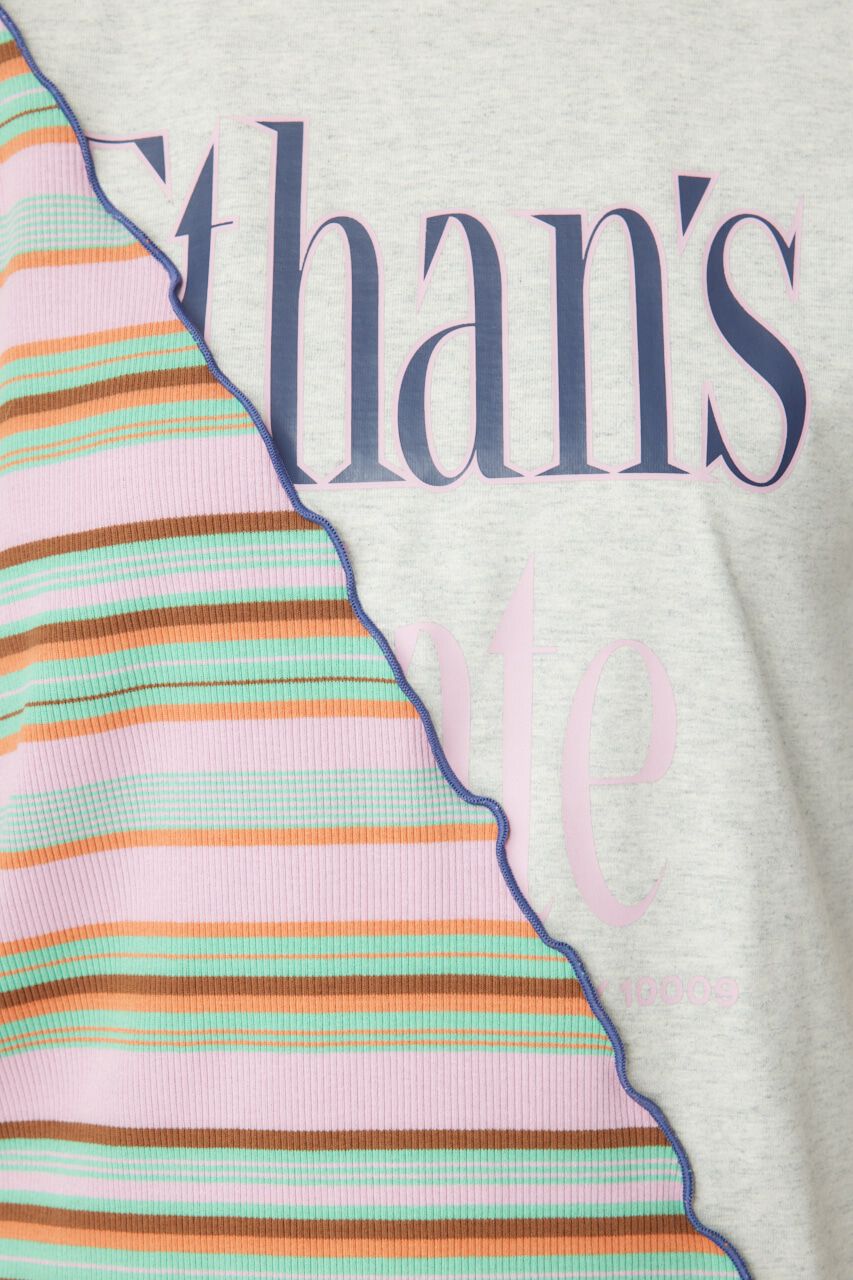 RODEO CROWNS「マルチボーダードッキングTシャツ」|Tシャツ・カットソー|