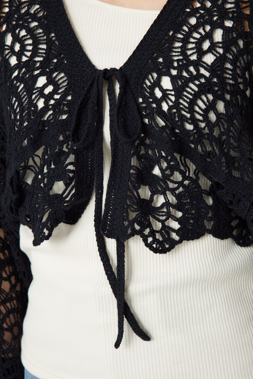 RODEO CROWNS「クロシェニットボレロ」|カーディガン|