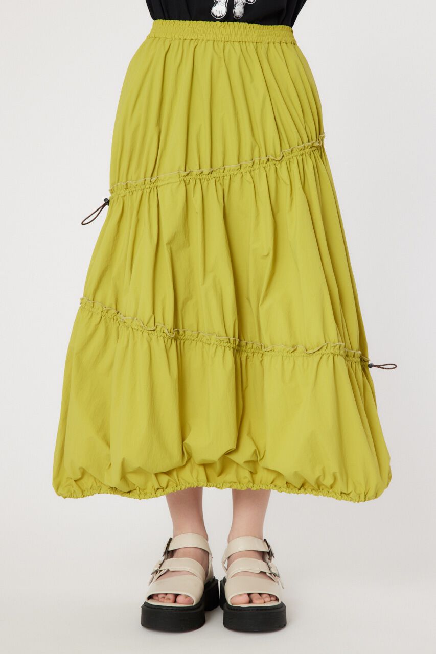 RODEO CROWNS「W/R スピンドル ティアードスカート」|スカート|