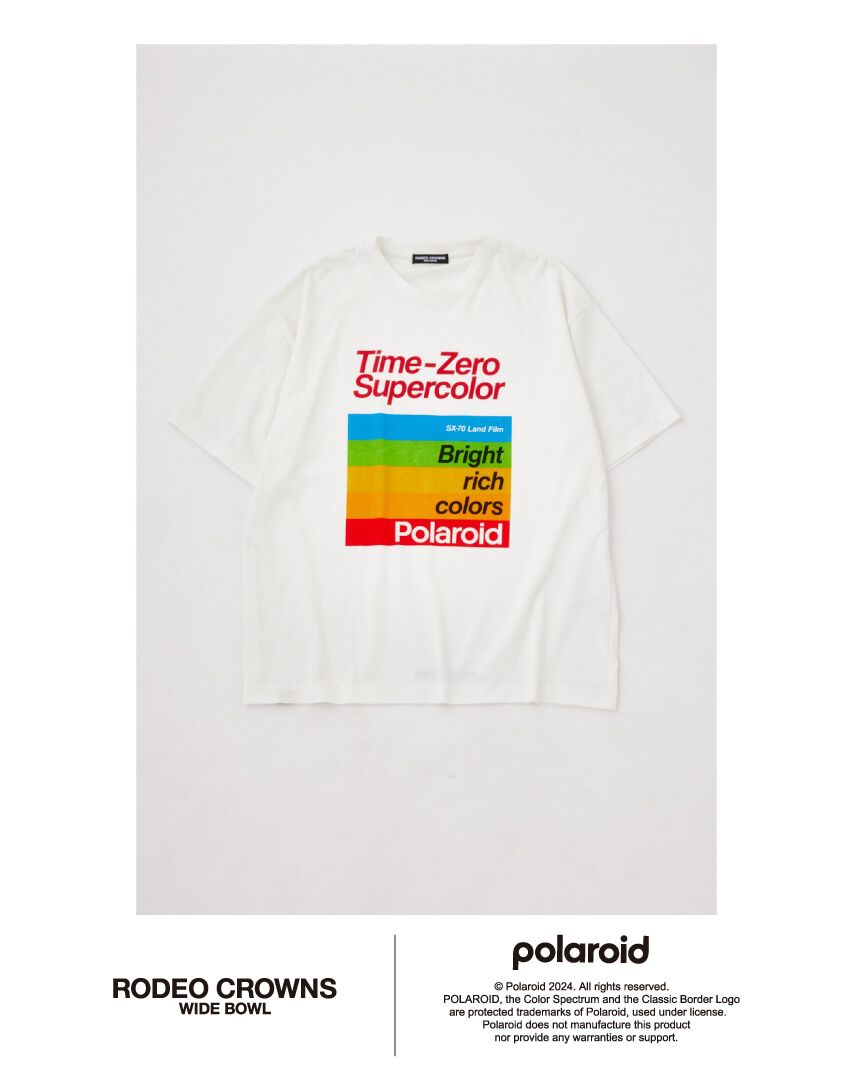 RODEO CROWNS「Polaroid ボックスロゴTシャツ」|Tシャツ・カットソー|