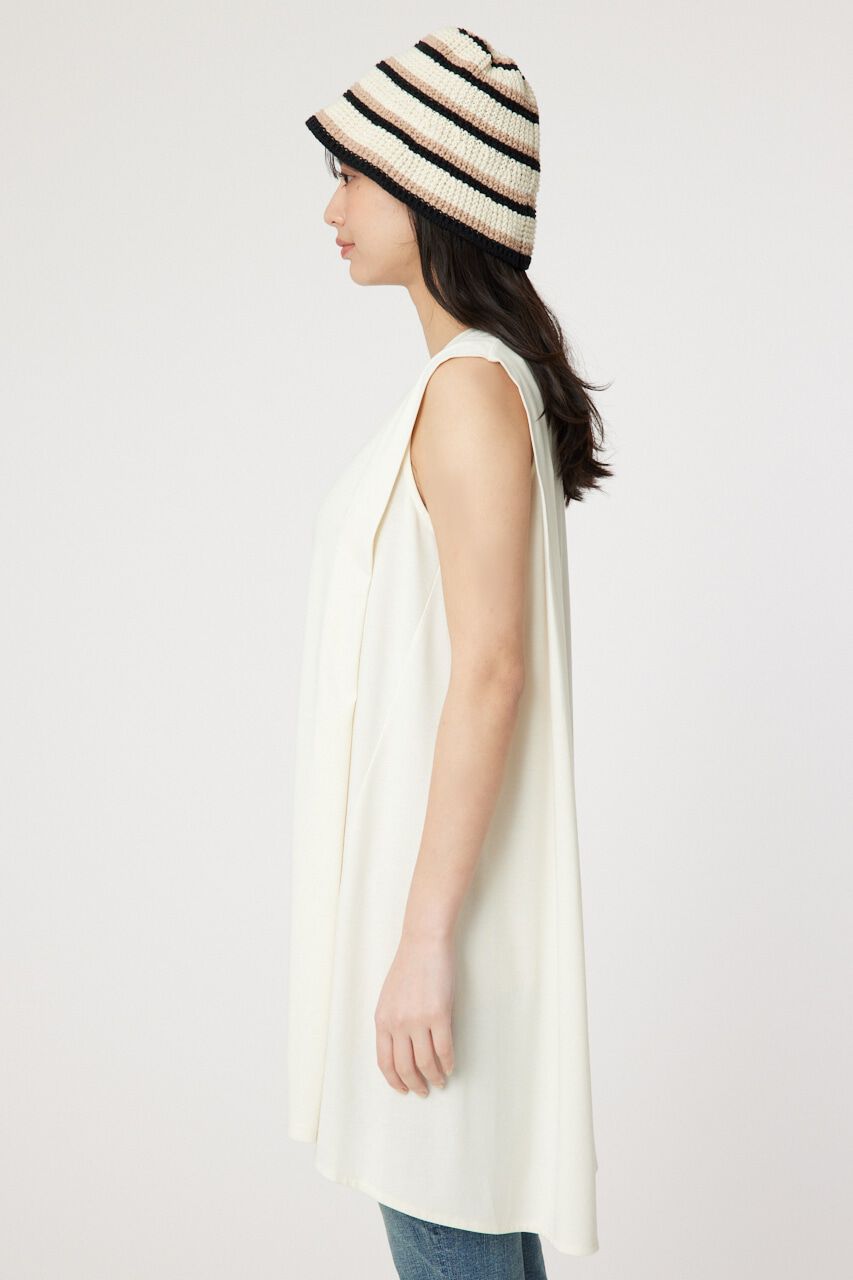 RODEO CROWNS「T/F ノースリーブチュニック」|タンクトップ|