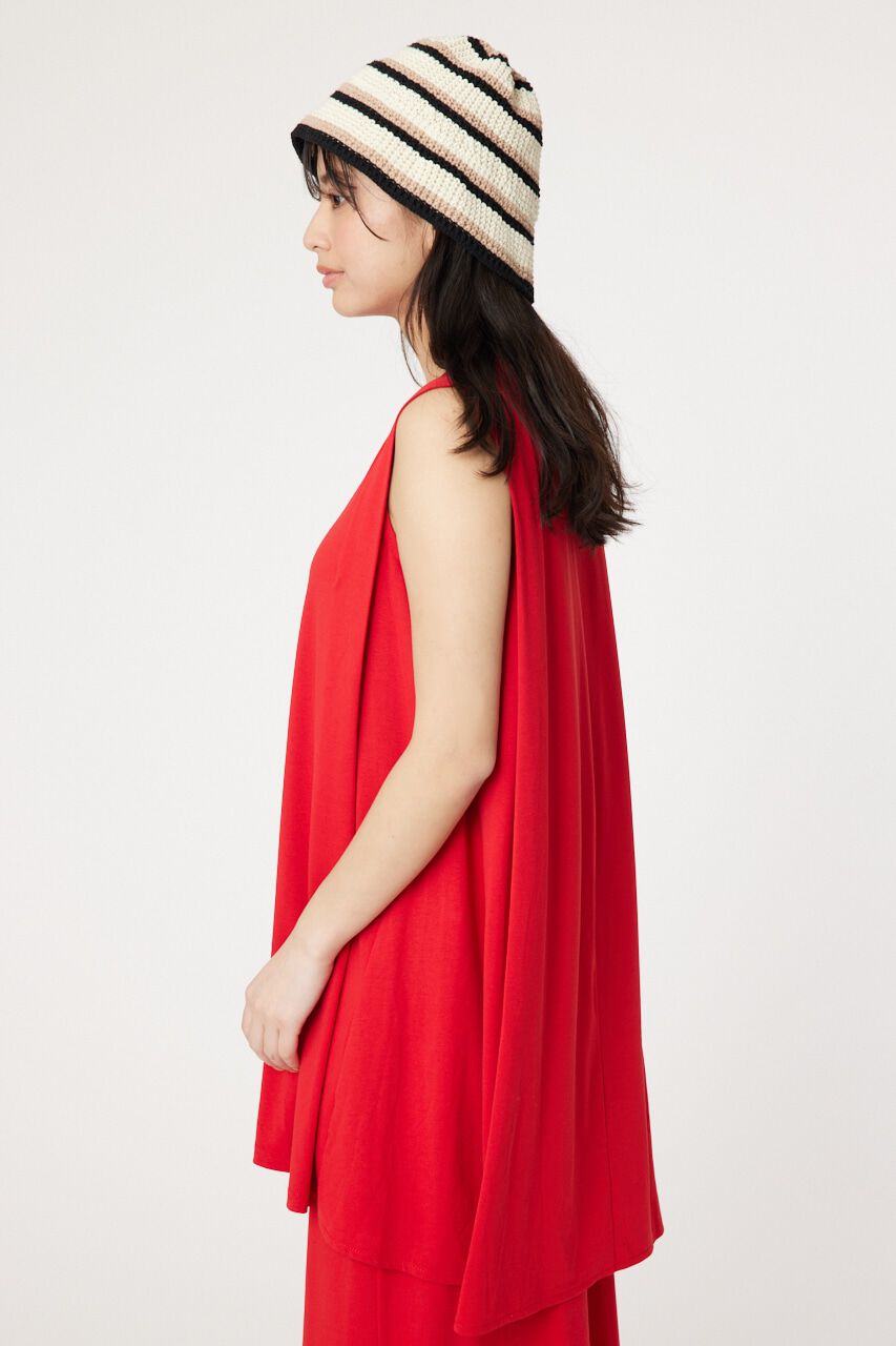 RODEO CROWNS「T/F ノースリーブチュニック」|タンクトップ|