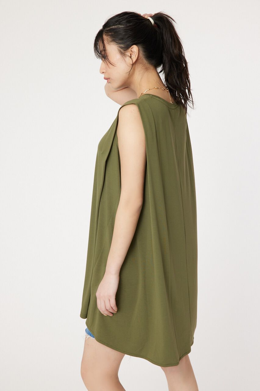 RODEO CROWNS「T/F ノースリーブチュニック」|タンクトップ|