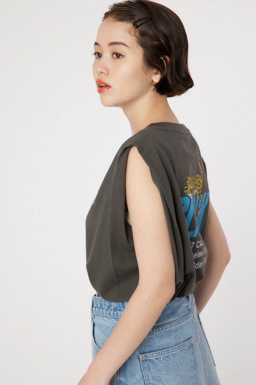 RODEO CROWNS「SLACKタックノースリーブトップス」|タンクトップ|