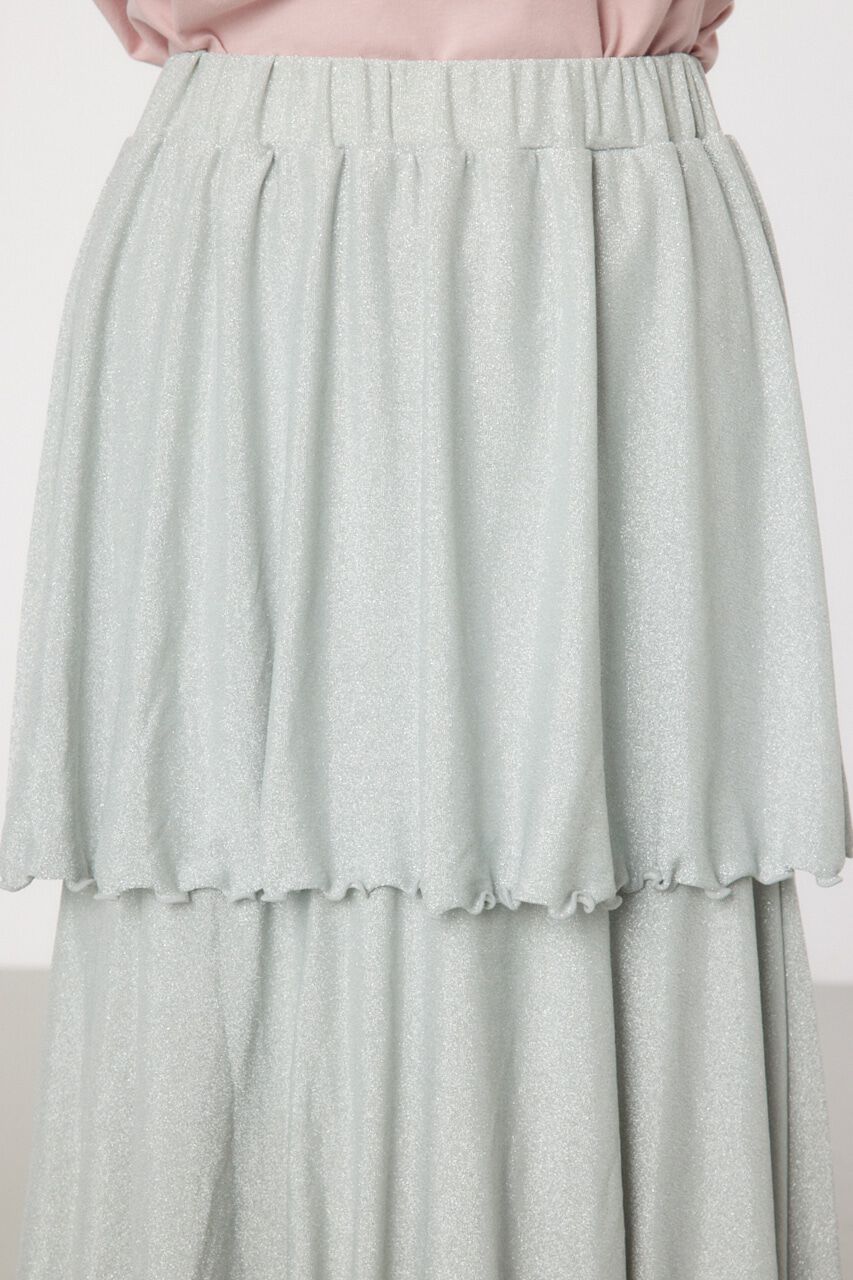 RODEO CROWNS「ラメカットティアードスカート」|スカート|