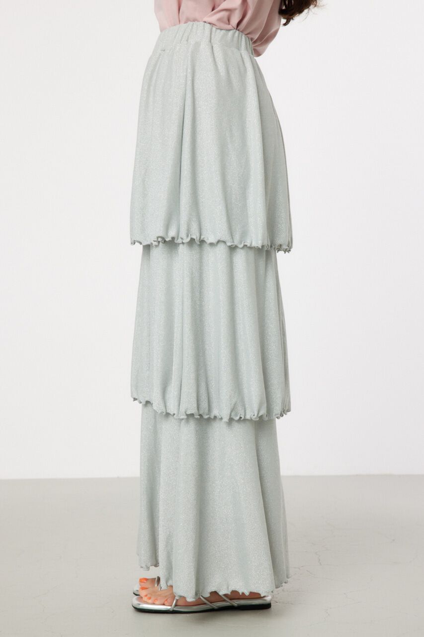 RODEO CROWNS「ラメカットティアードスカート」|スカート|