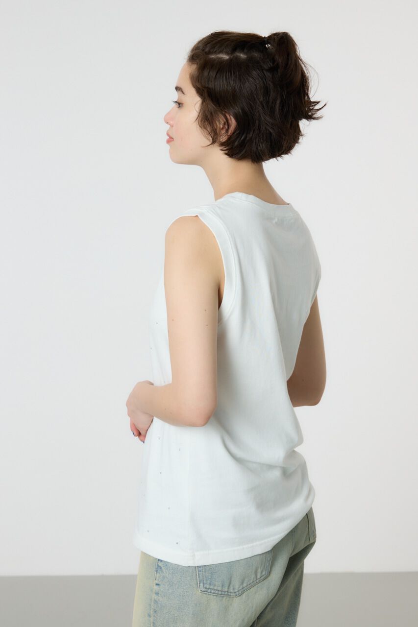 RODEO CROWNS「スタッズタンクトップ」|タンクトップ|