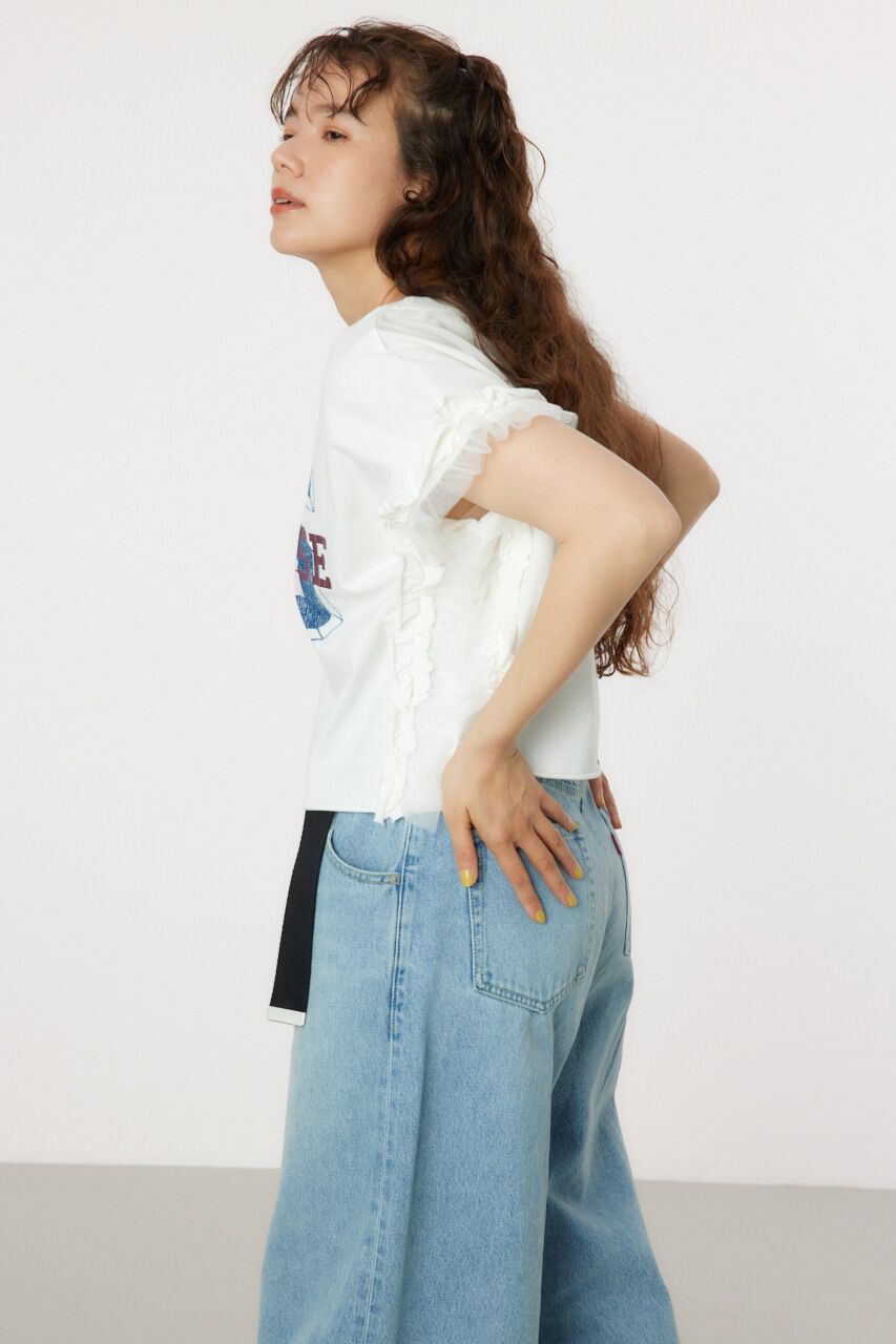 RODEO CROWNS「フリルナンバートップス」|Tシャツ・カットソー|