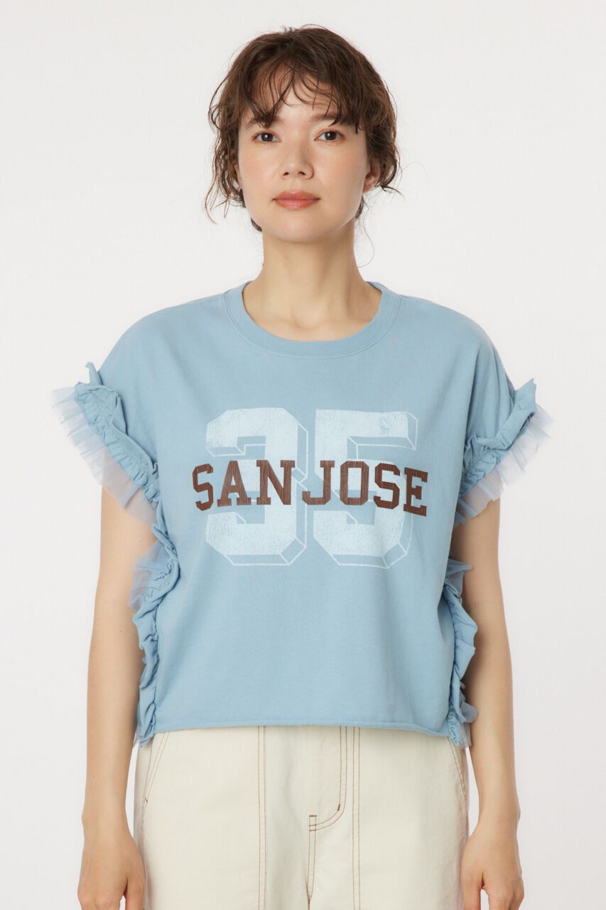 RODEO CROWNS「フリルナンバートップス」|Tシャツ・カットソー|