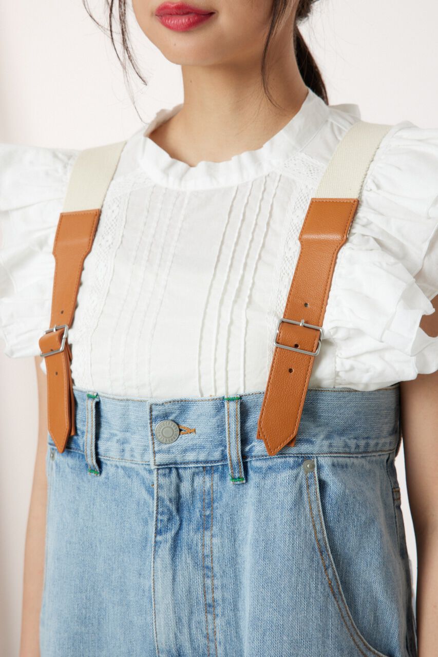 RODEO CROWNS「ルーズデニムサロペット」|その他|