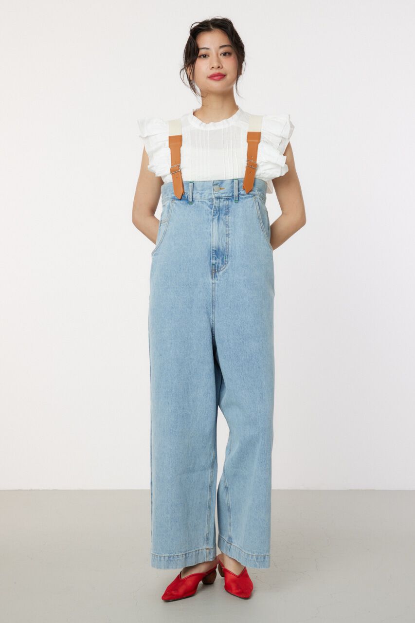 RODEO CROWNS「ルーズデニムサロペット」|その他|