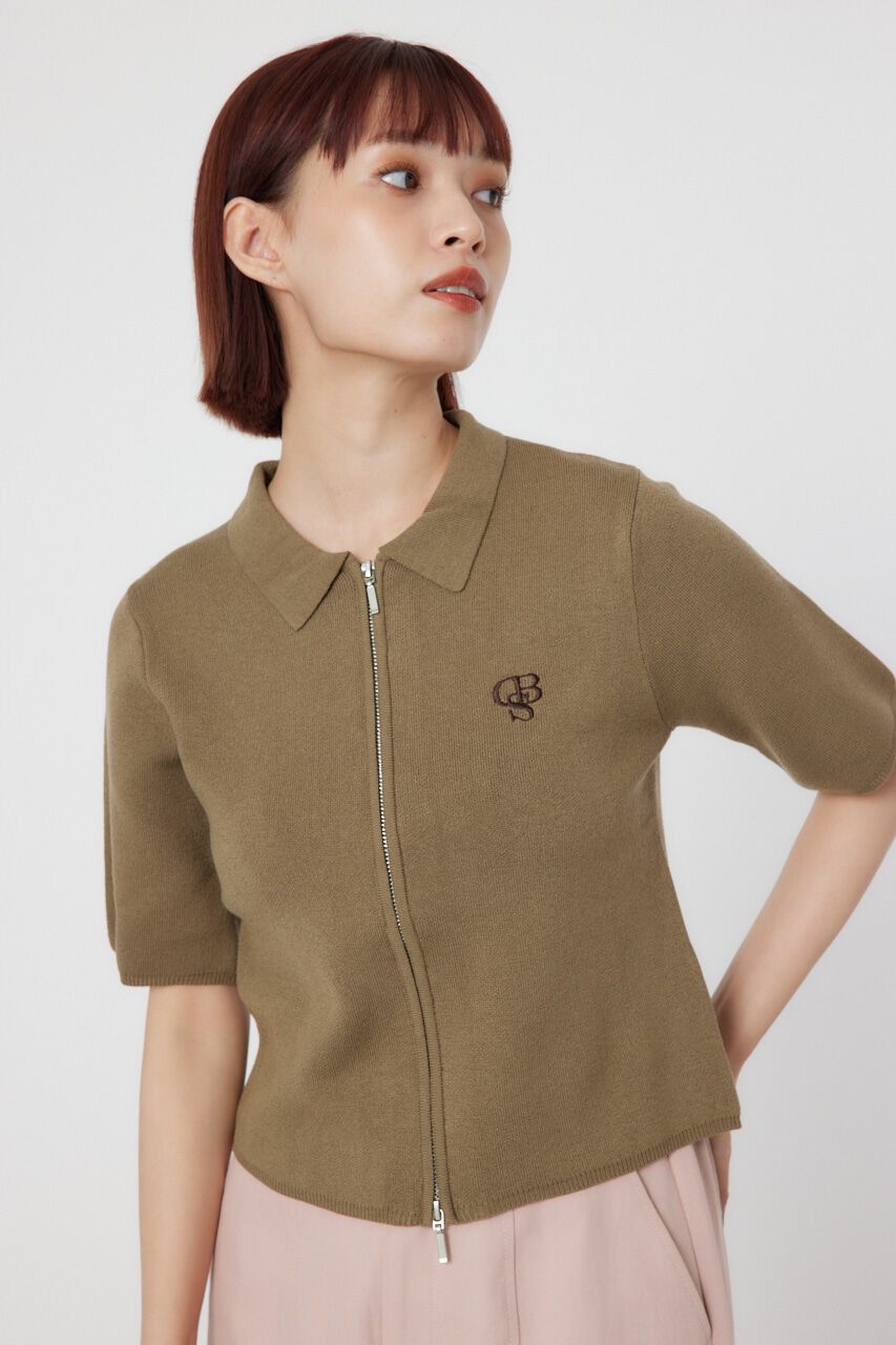 RODEO CROWNS「DSB ZIP KNIT トップス」|ニット・セーター|KHA