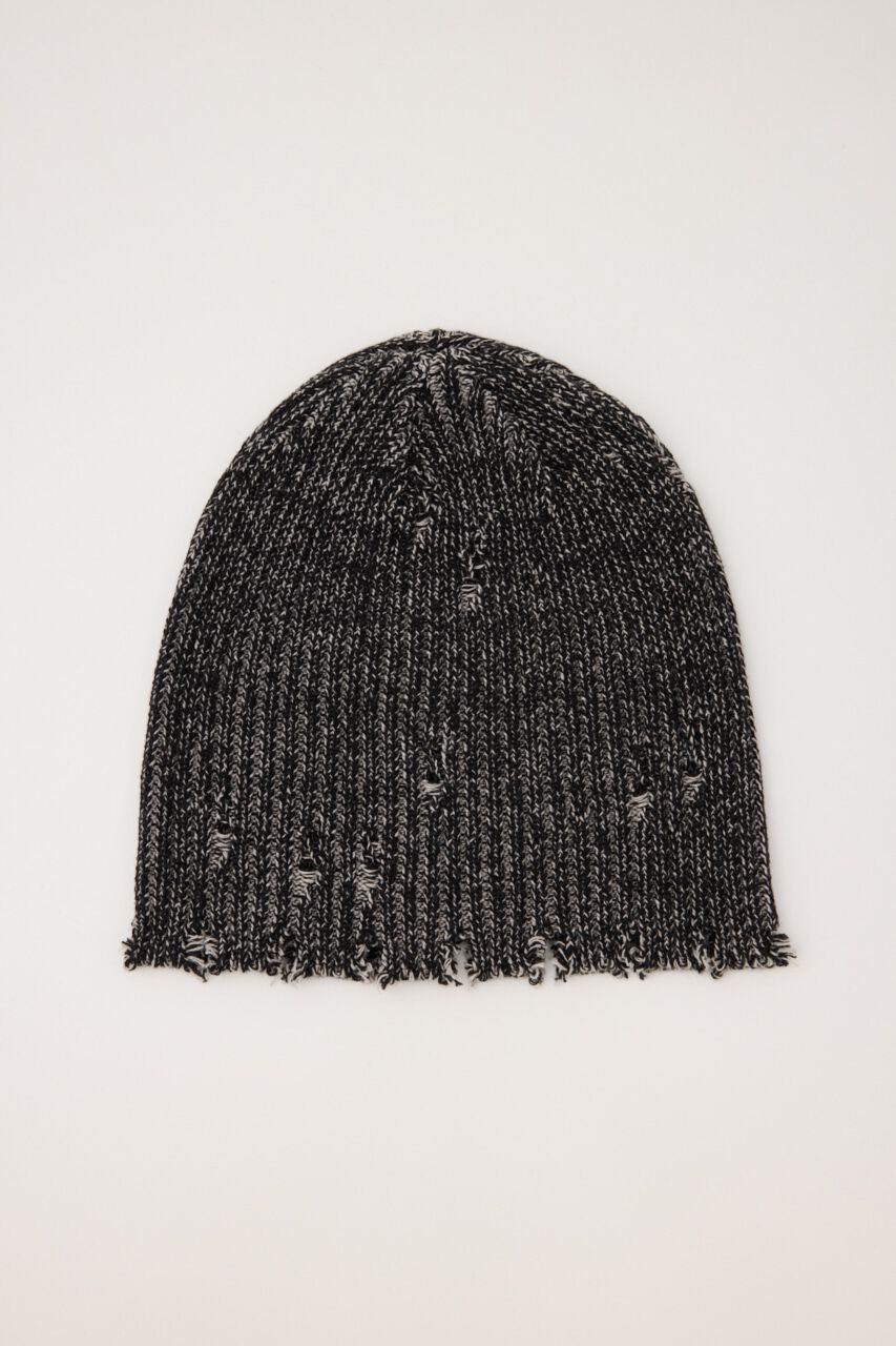 RODEO CROWNS「MIXダメージニットビーニー」|その他|BLK