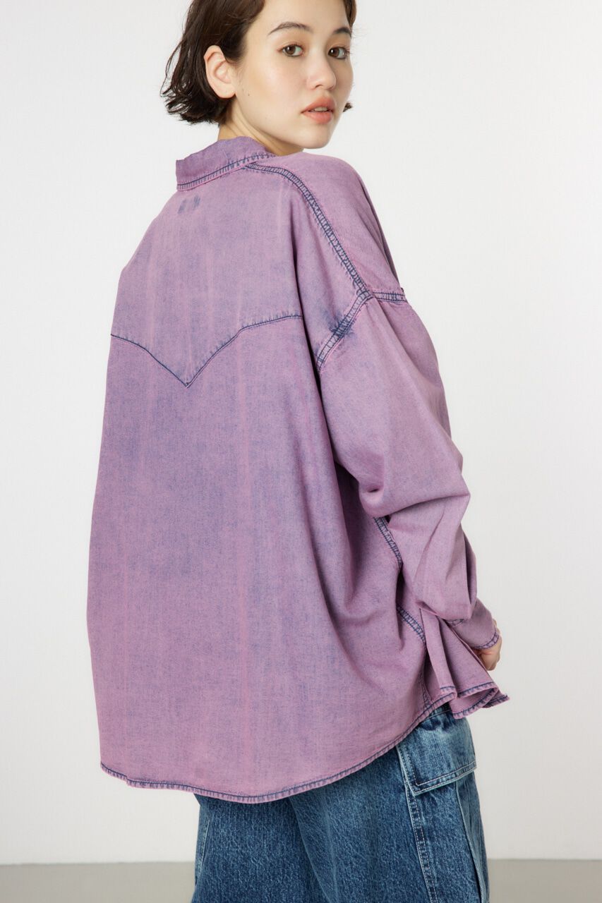 RODEO CROWNS「CHEMICAL WASH シャツ」|シャツ・ブラウス|