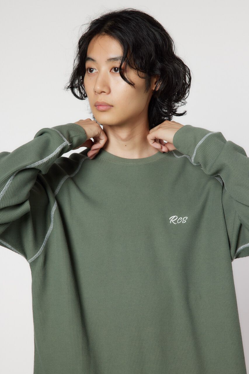 RODEO CROWNS「ステッチワークロングスリーブトップス」|Tシャツ・カットソー|