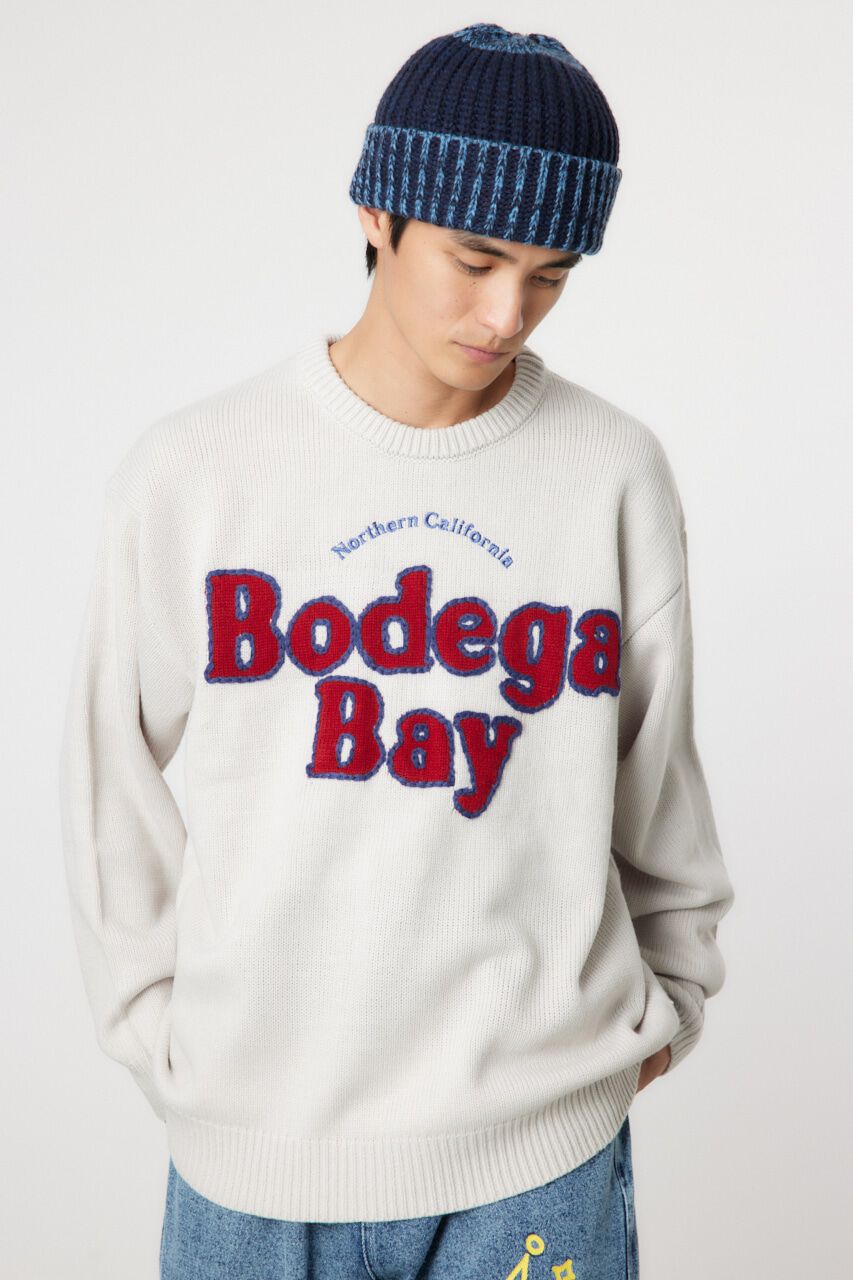 RODEO CROWNS「チェーン ステッチニット」|ニット・セーター|O/WHT1