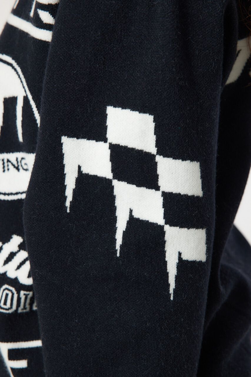 RODEO CROWNS「オートレースニットトップス」|ニット・セーター|