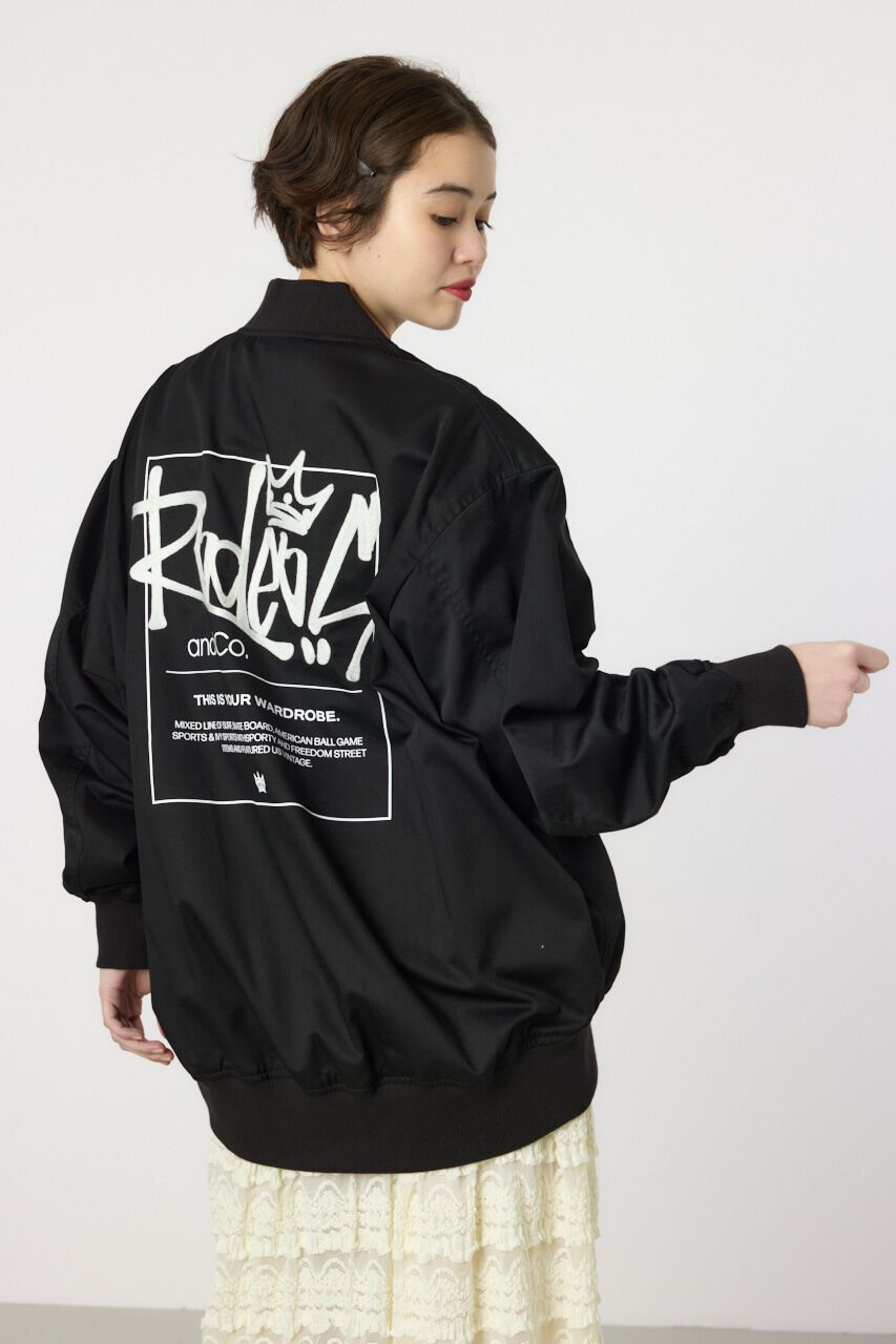 RODEO CROWNS「オーバーミリタリーブルゾン」|ブルゾン・スタジャン|