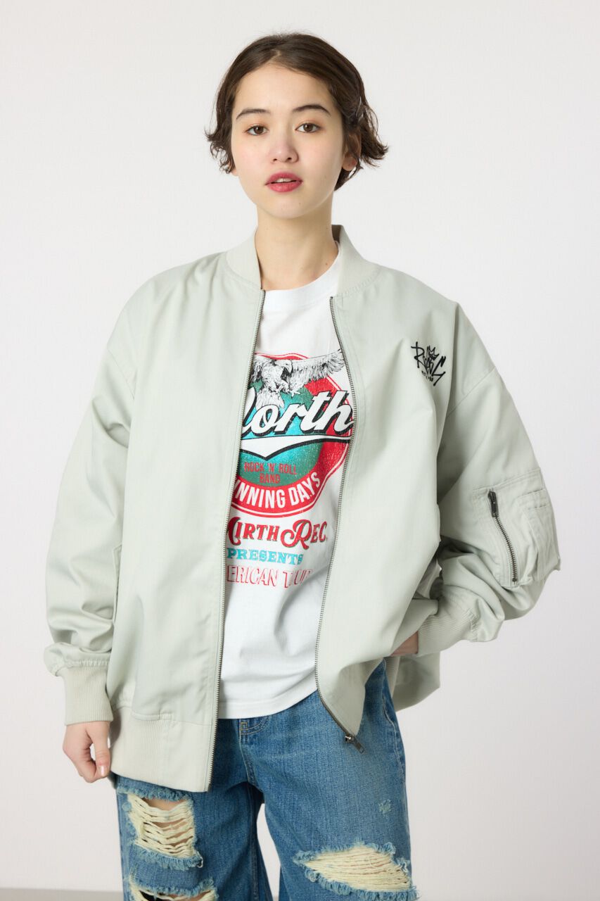 RODEO CROWNS「オーバーミリタリーブルゾン」|ブルゾン・スタジャン|