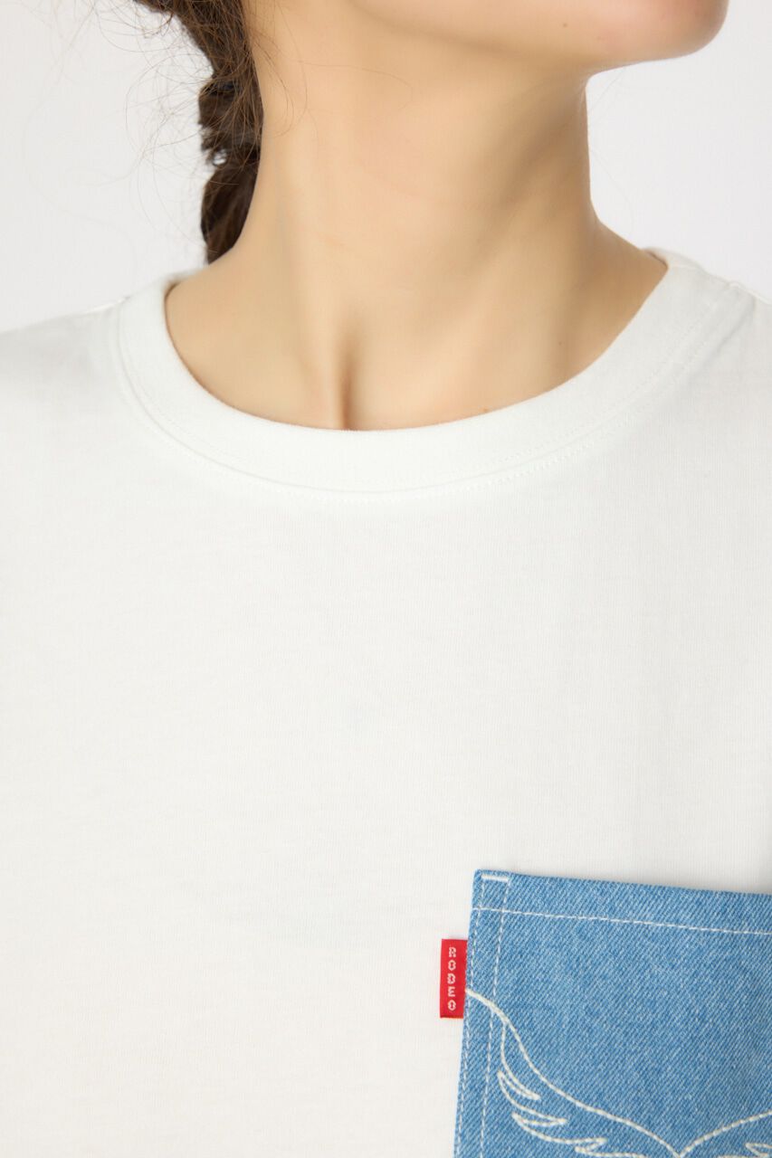 RODEO CROWNS「デニムポケットステッチワンピース」|ワンピース|