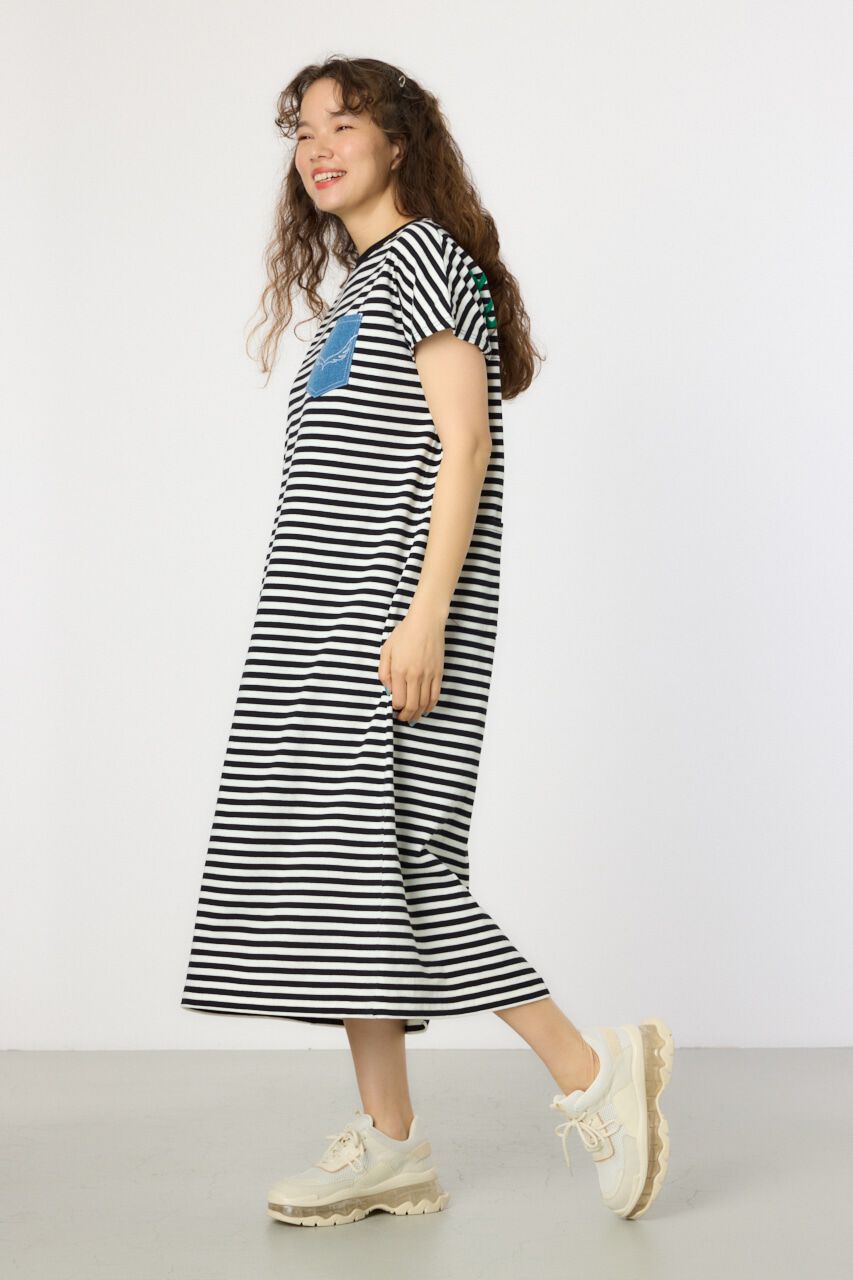 RODEO CROWNS「デニムポケットステッチワンピース」|ワンピース|