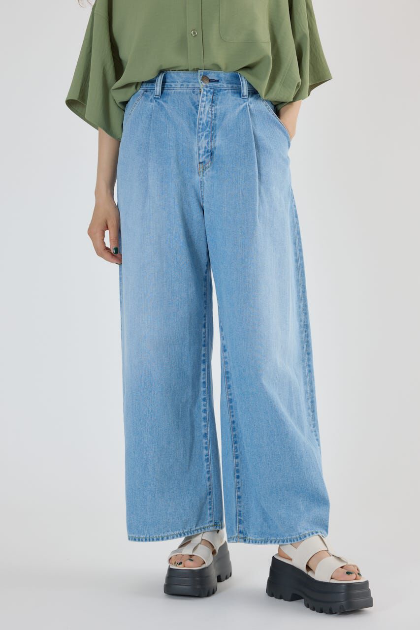 RODEO CROWNS「タックデニム」|デニム|