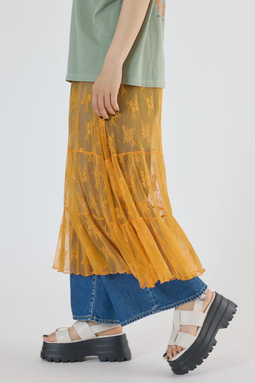 RODEO CROWNS「レースティアードスカート」|その他|