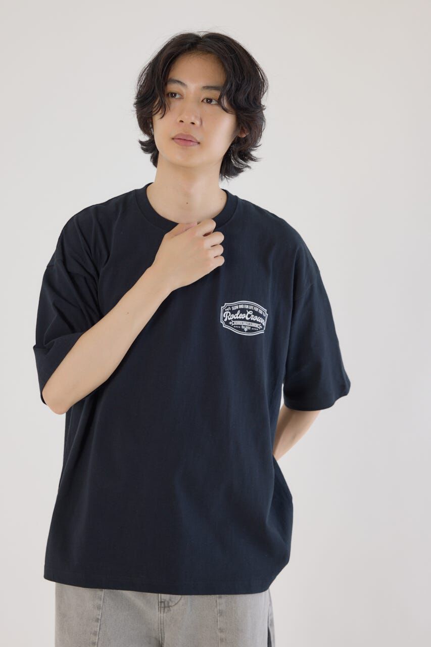 RODEO CROWNS「コール＆デニムパッチTシャツ」|Tシャツ・カットソー|