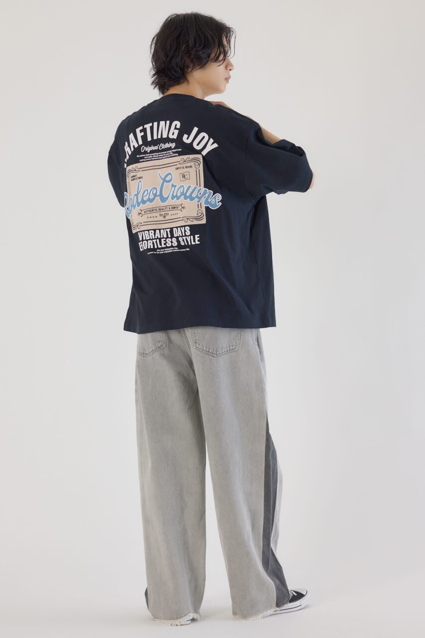 RODEO CROWNS「コール＆デニムパッチTシャツ」|Tシャツ・カットソー|