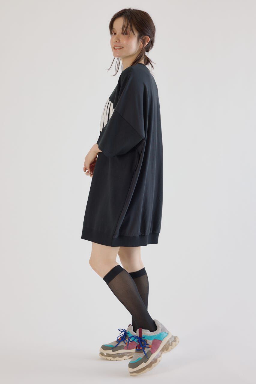 RODEO CROWNS「CURVE LOGOコンビニットワンピース」|ワンピース|