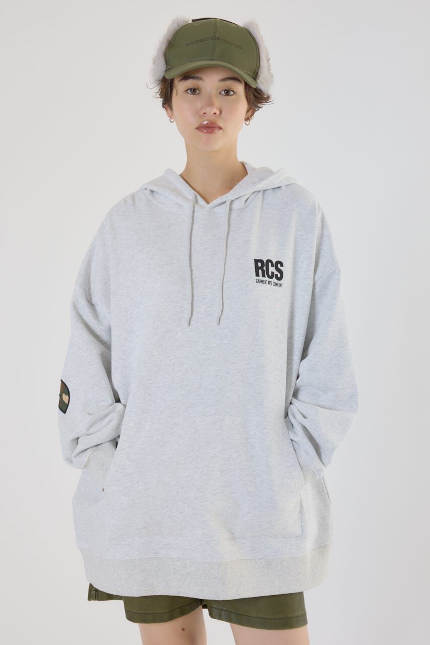 RODEO CROWNS「ロゴアップリケルーズパーカー」|パーカー|