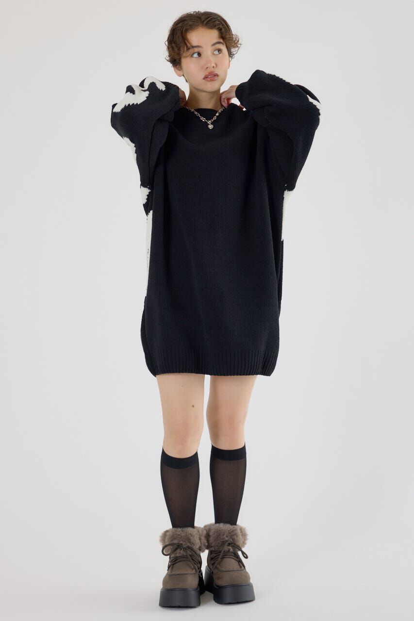 RODEO CROWNS「ロゴ2WAYモールニットワンピース」|ワンピース|