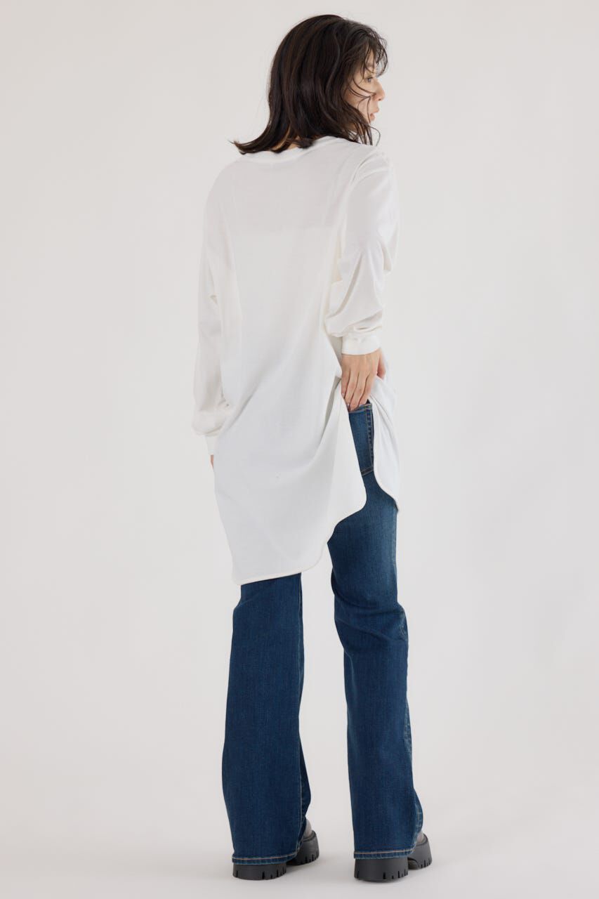 RODEO CROWNS「ラウンドヘムロングスリーブTシャツ」|Tシャツ・カットソー|