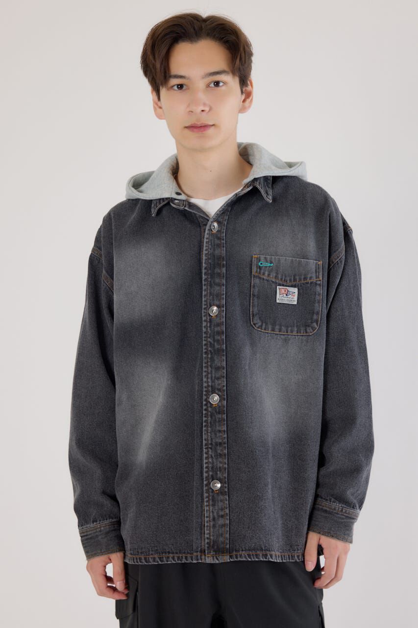 RODEO CROWNS「フーデッドデニムシャツジャケット」|その他|