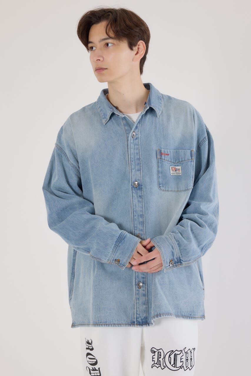 RODEO CROWNS「フーデッドデニムシャツジャケット」|その他|