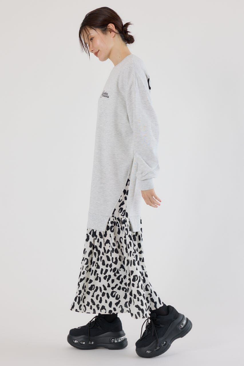 RODEO CROWNS「アニマルパターンドッキングワンピース」|ワンピース|