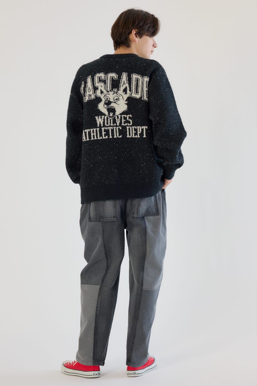 RODEO CROWNS「パッチワークバレルデニムパンツ」|デニム|