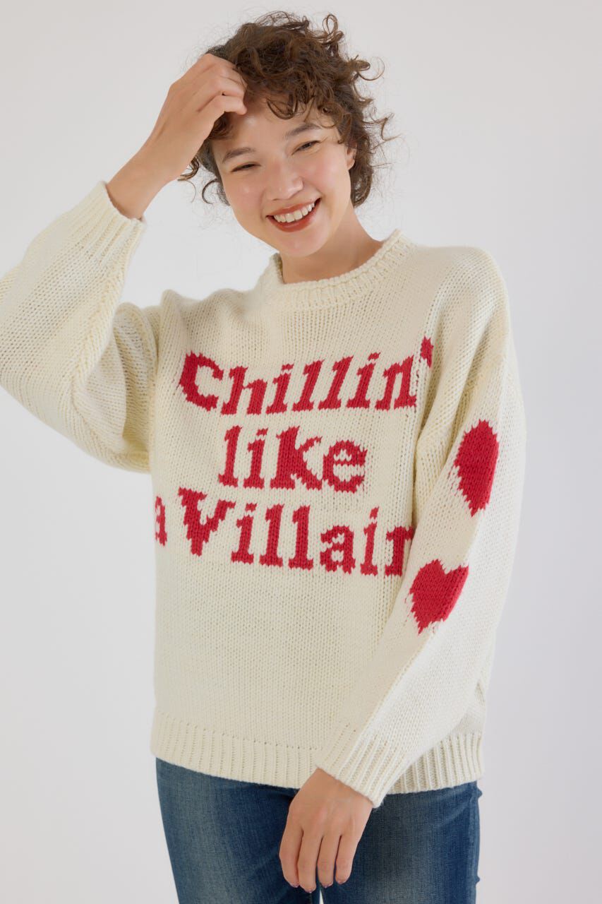 RODEO CROWNS「ローゲージジャガードニットトップス」|ニット・セーター|