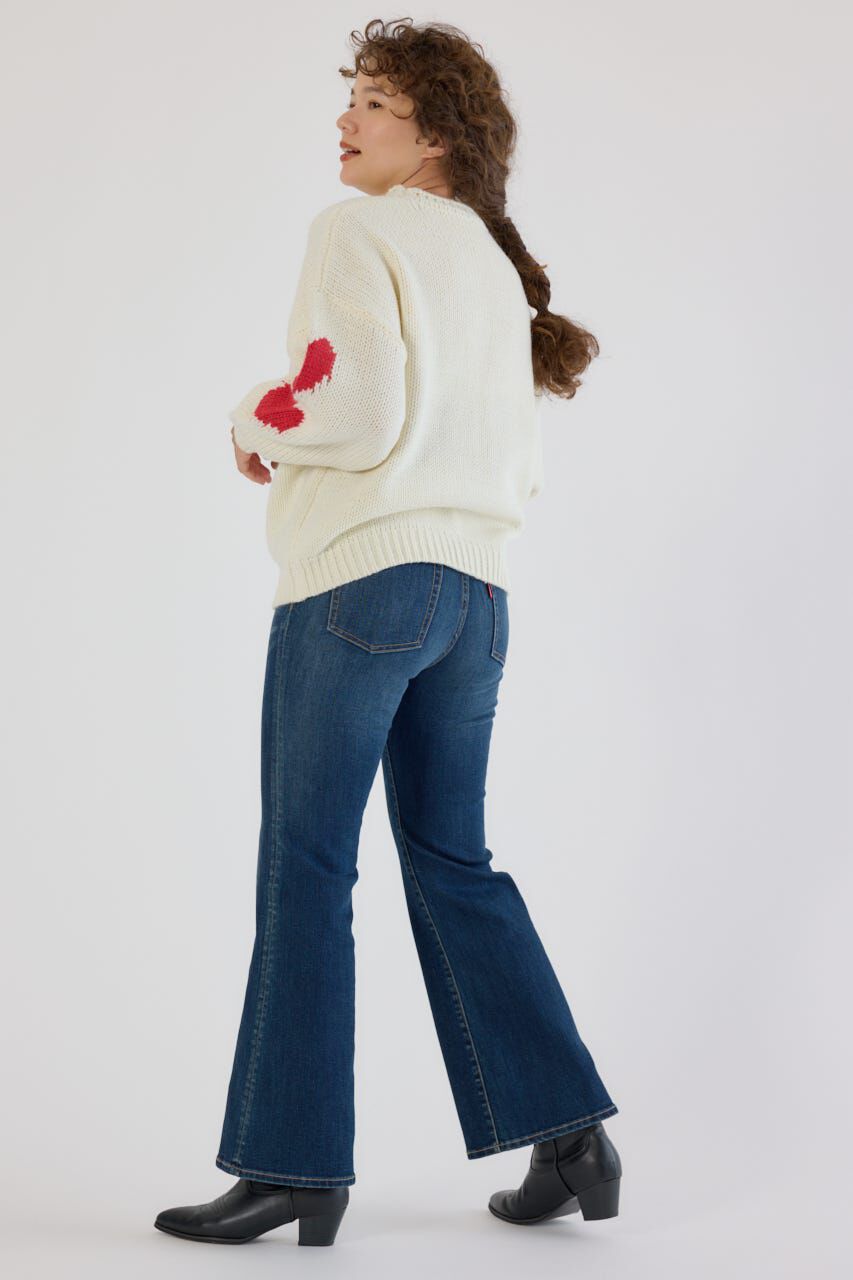 RODEO CROWNS「ローゲージジャガードニットトップス」|ニット・セーター|