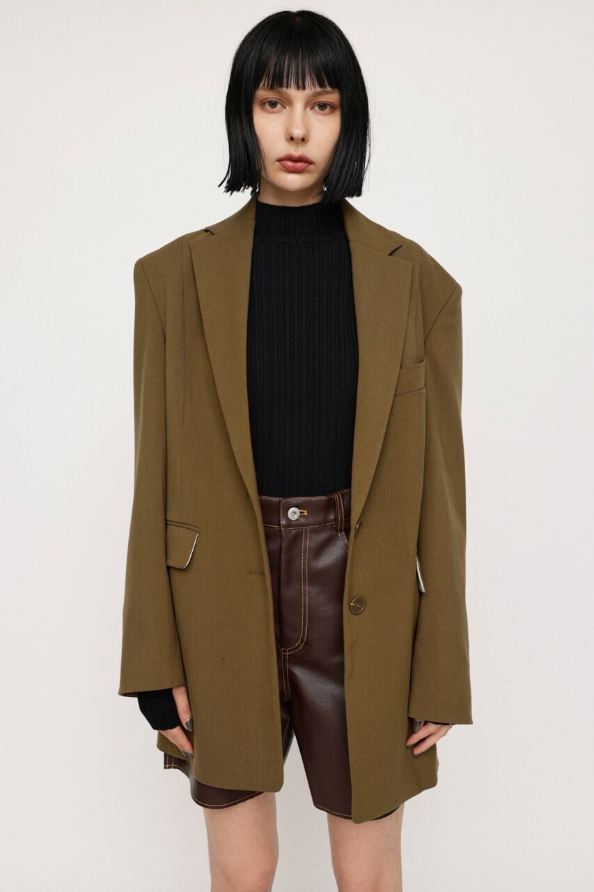 SLY「A／WOOL BLEND H／N トップス」|ニット・セーター|BLK