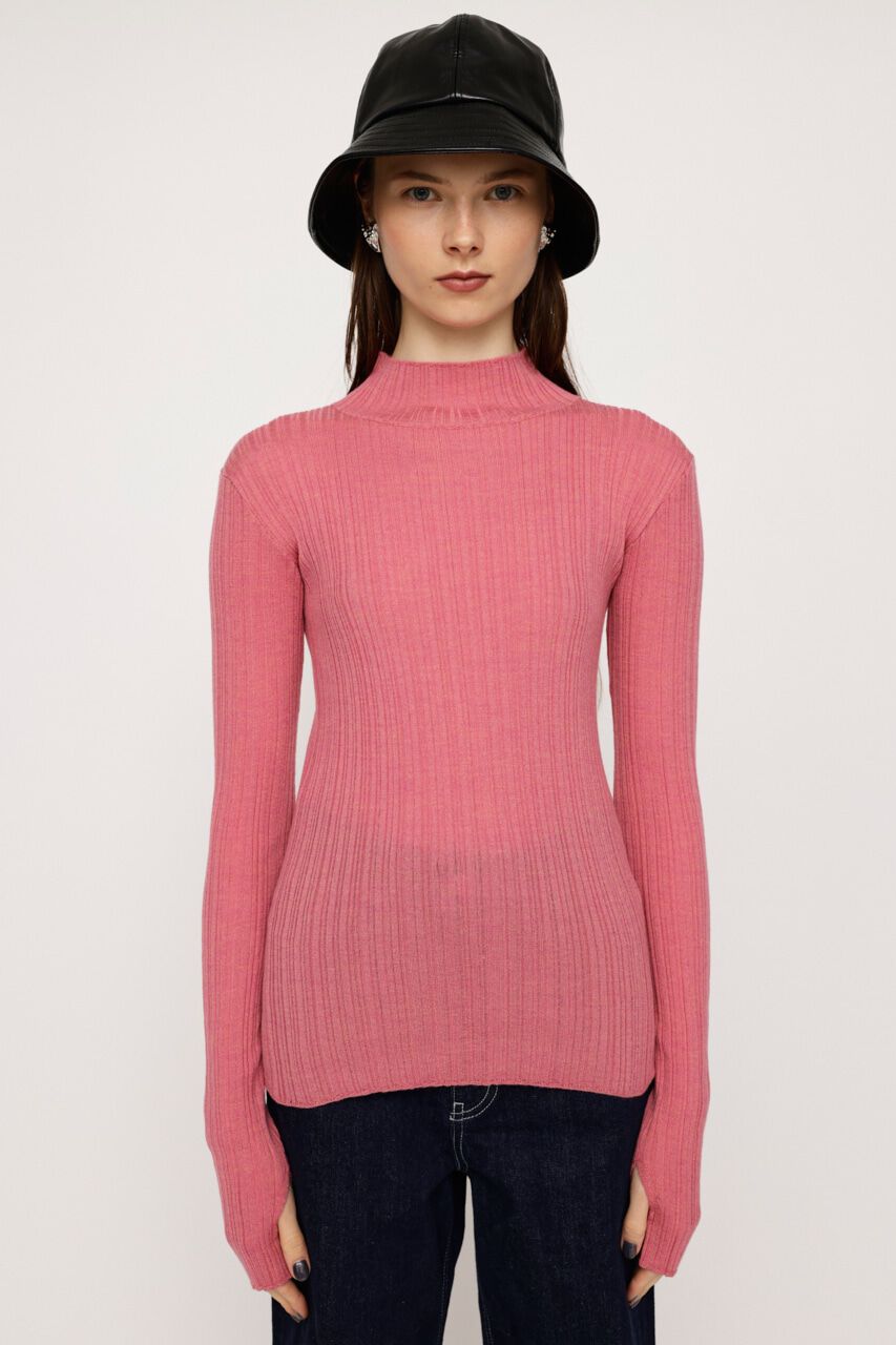 SLY「A／WOOL BLEND H／N トップス」|ニット・セーター|