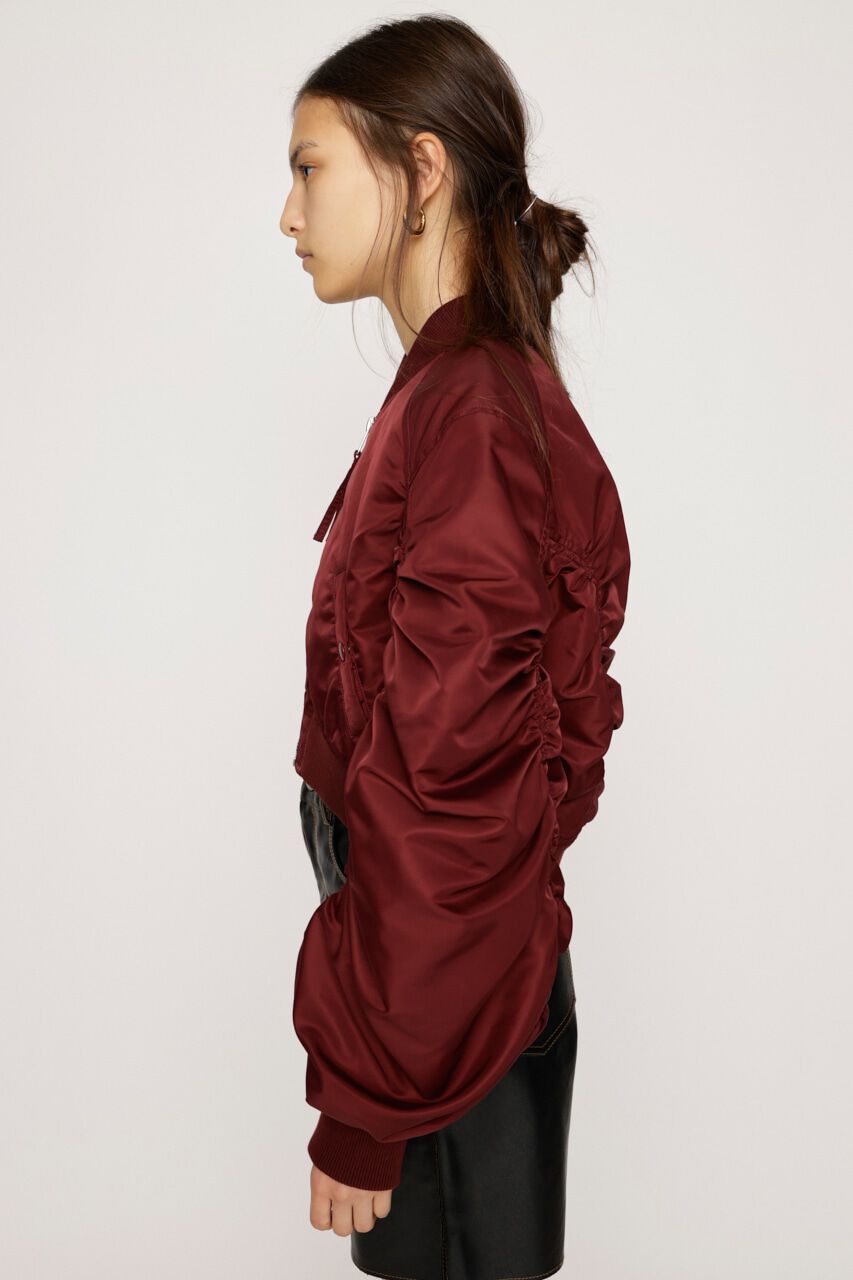 SLY「CROP GATHER MA-1」|ブルゾン・スタジャン|