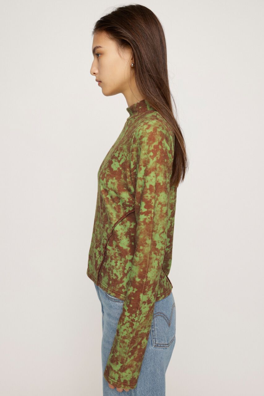 SLY「TIE DYE CUT トップス」|Tシャツ・カットソー|