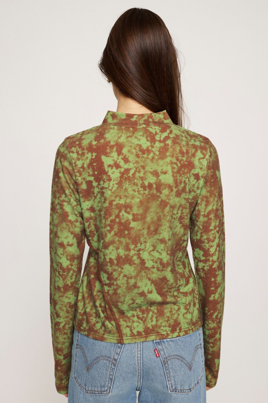 SLY「TIE DYE CUT トップス」|Tシャツ・カットソー|