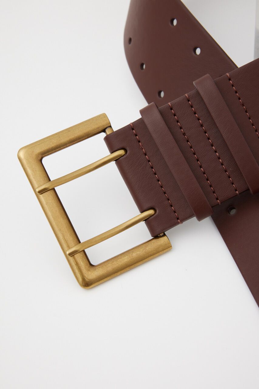 SLY「W PIN WIDE ベルト」|ベルト|